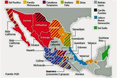 sinaloa cartel territory map